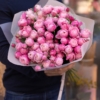 Róże Silva Pink z różowym papierze