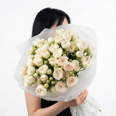 Bukiet róż "Royal Blush"Kwiaciarnia Kwiatowe Królestwo Warszawa