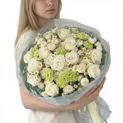 Bukiet "Delicate"Kwiaciarnia Kwiatowe Królestwo Warszawa