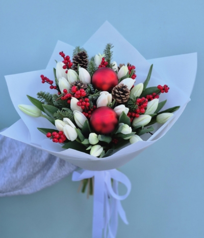 Bukiet "Cicha Noc"Kwiaty Warszawa