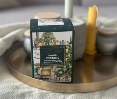 Świąteczna świeca zapachowaKwiaty Warszawa