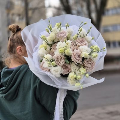 Bukiet "Szampańska Elegancja"Kwiaty Warszawa