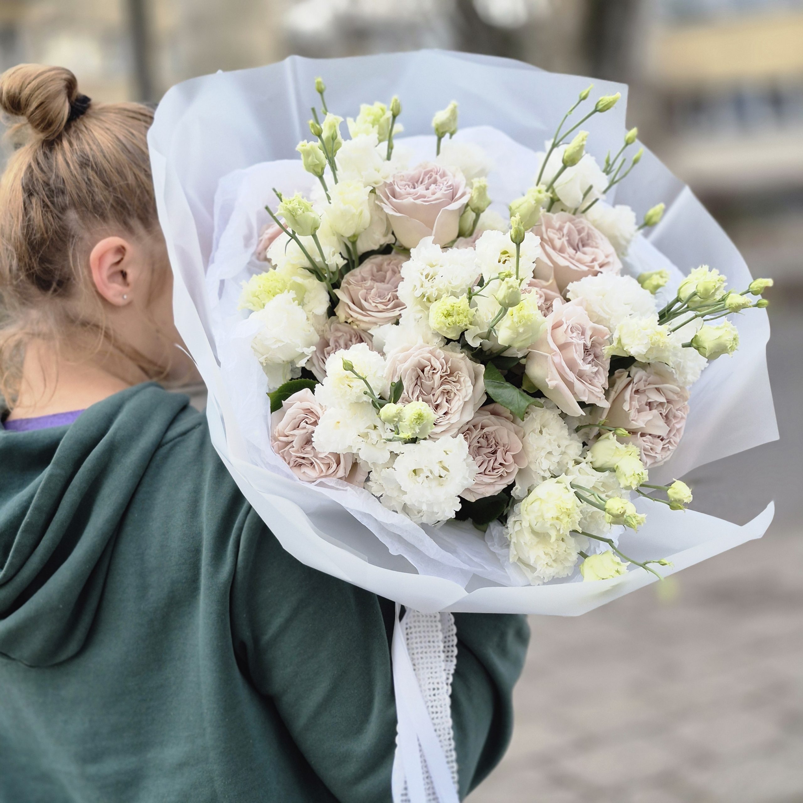 Bukiet "Szampańska Elegancja"Kwiaty Warszawa