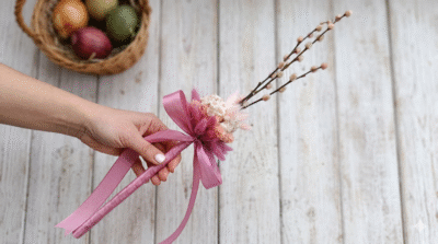 Palma Różowy Akcent TradycjiKwiaciarnia Kwiatowe Królestwo Warszawa