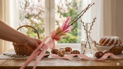 Nowoczesne spojrzenie na tradycję. Suszone kwiaty, puszyste dmuszki i klasyczne bazie w stylowej, różowej oprawie. Stylowy dodatek, który wprowadzi powiew wiosennej świeżości do Twojego domu.Poczta Kwiatowa Warszawa